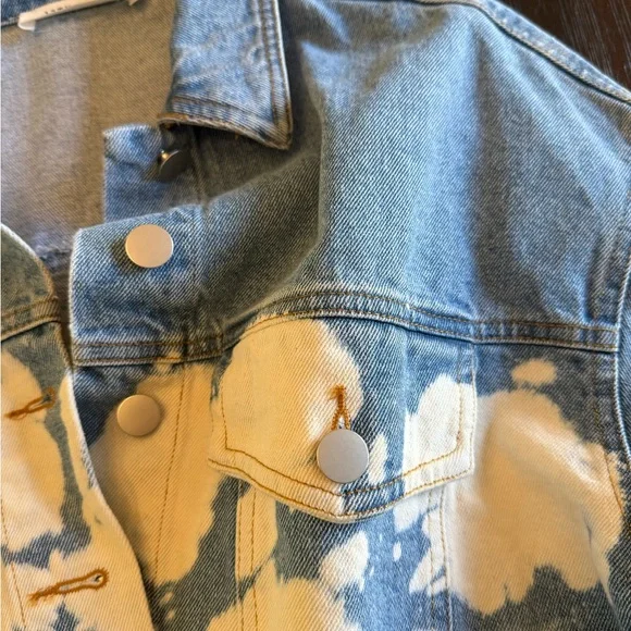12th Tribe Cropped Denim Jacket - Picture 7 of 7